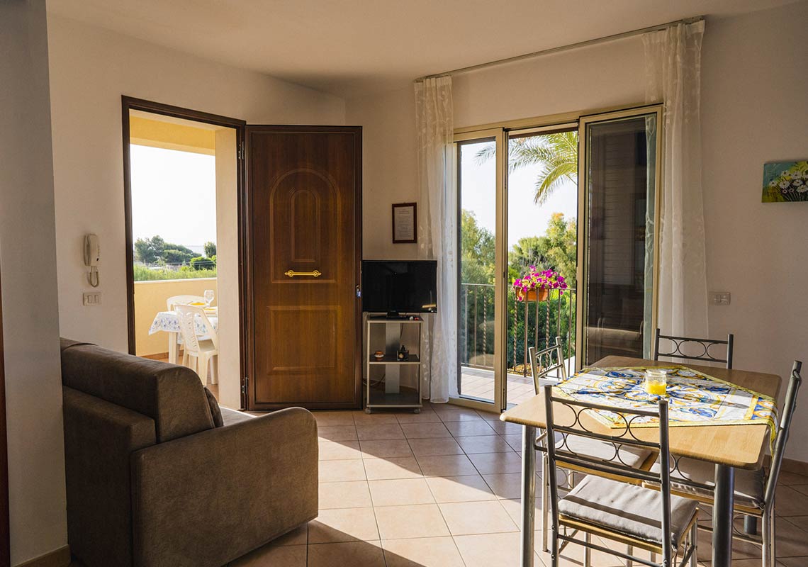 Ingresso e soggiorno