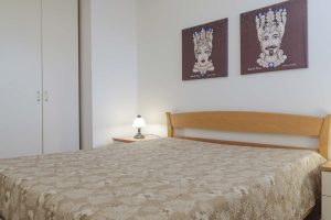 Appartamento Ippocampo camera matrimoniale